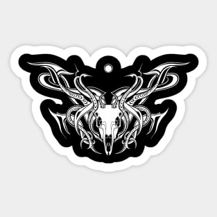 Stygian Skull Sticker